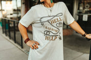 Hell I Had Some Help Graphic TeeCementS