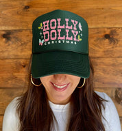 Hello Dolly Christmas Trucker Hat