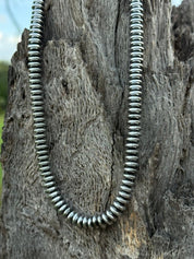 Hematite Ridge Saucer Beaded Choker