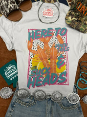 Here To Pinch Tails And Suck Heads Graphic TeeCool GreyS