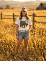 Hereford Bull Graphic TeeNaturalS