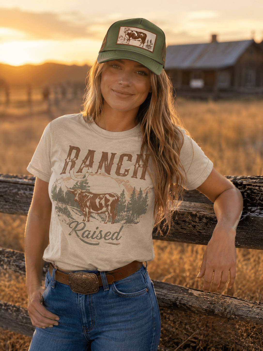 Hereford Patch Trucker Hat