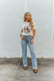 High-Rise Cuffed Wide Leg Jeans24