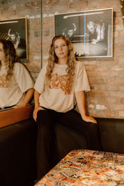 Highland Cow Relaxed Fit TeeS/M