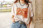Highland Cow Relaxed Fit TeeS/M