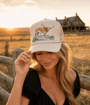 Hill Country Longhorn Trucker Hat