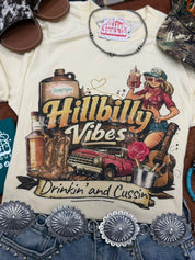 Hillbilly Vibes Graphic TeeS