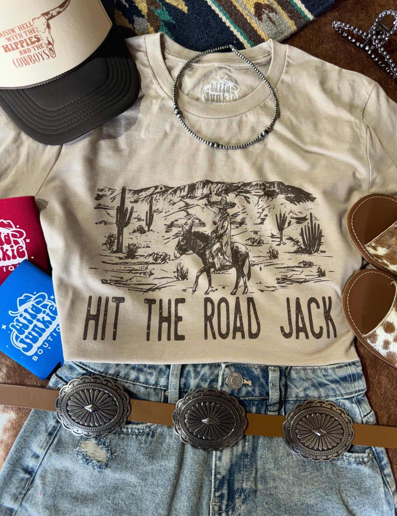 Hit The Road Jack Graphic TeeTanS
