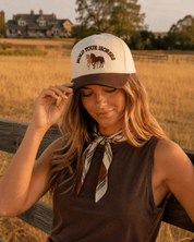 Hold Your Horses Embroidered Trucker Hat