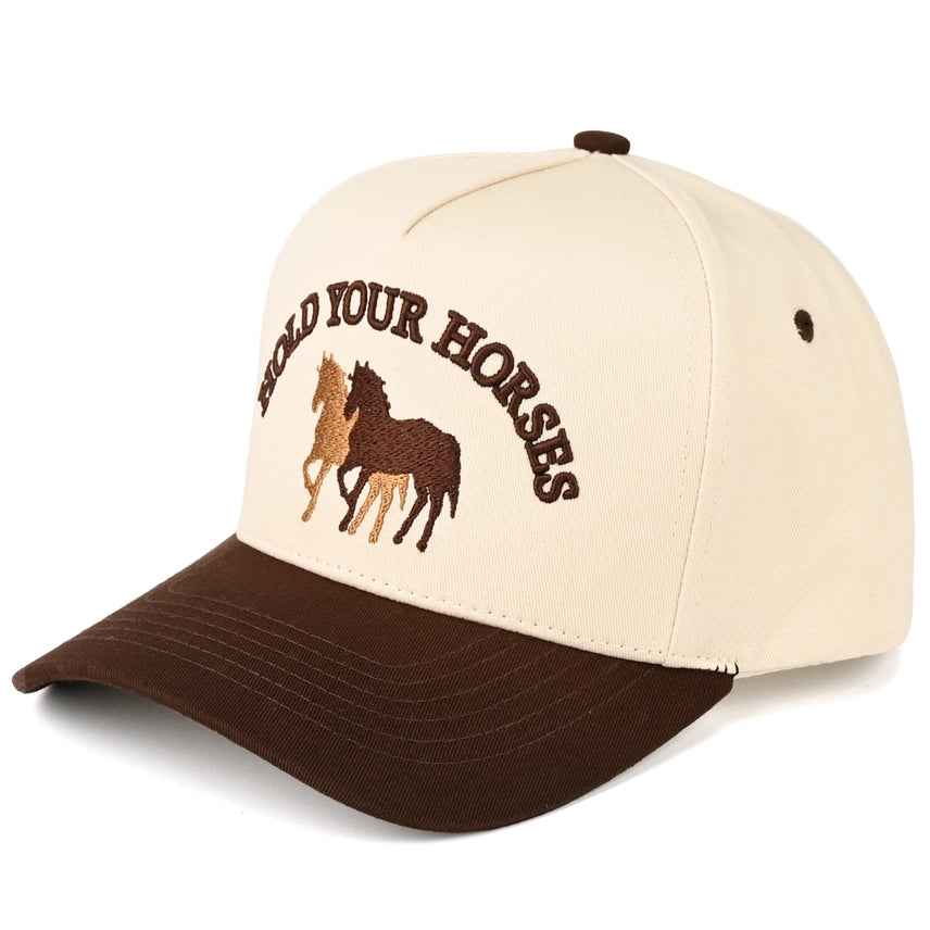 Hold Your Horses Embroidered Trucker Hat