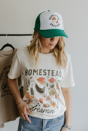 Homestead Dreamin Garden Graphic TeeNaturalS