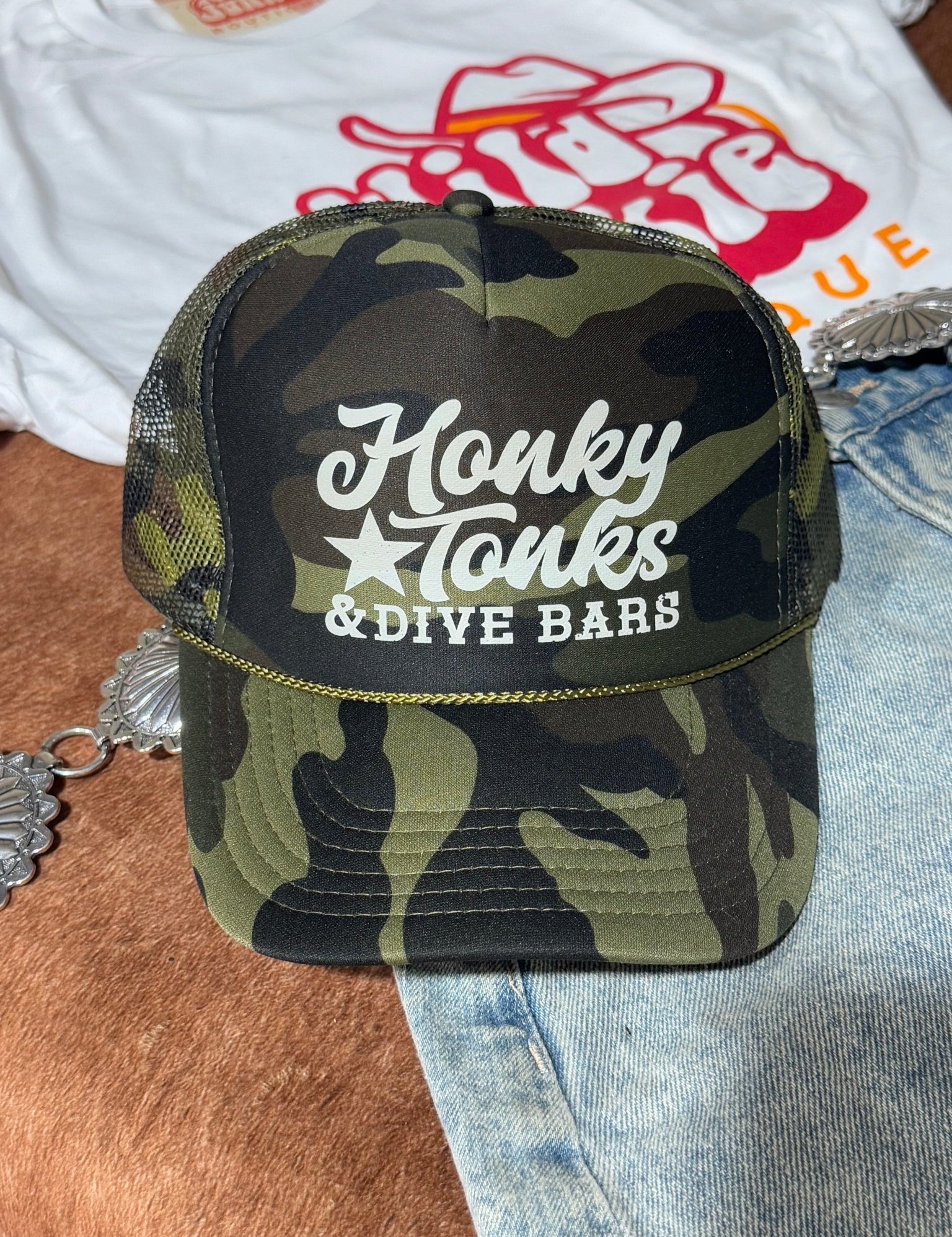 Honky Tonk Dive Bars Trucker Hat