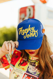 Honky Tonk Puff Print Trucker Hat
