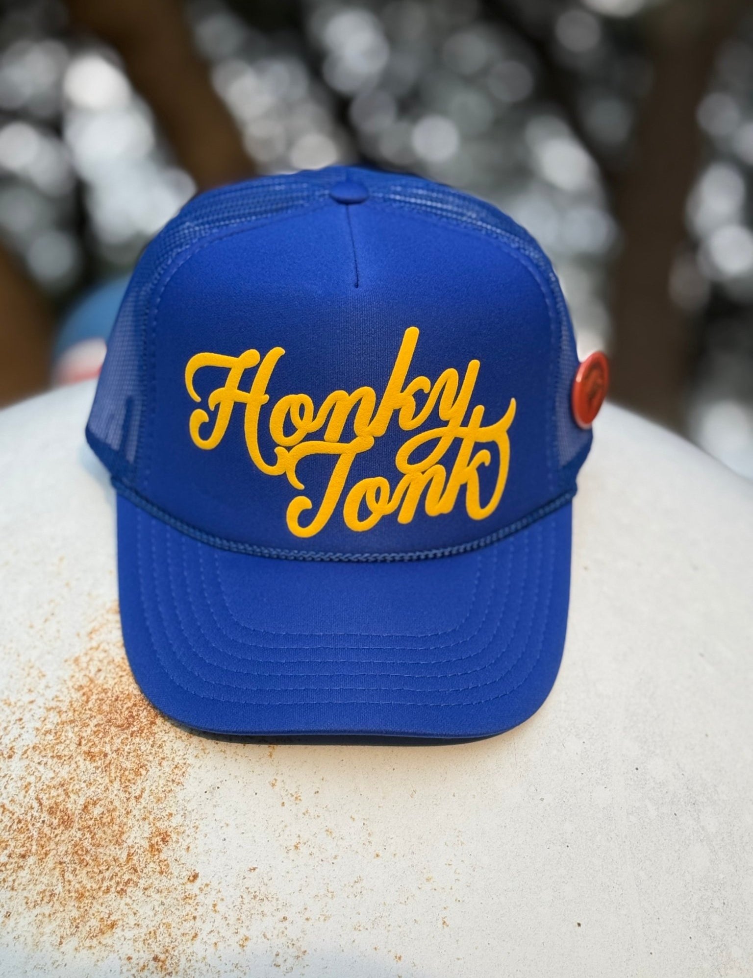 Honky Tonk Puff Print Trucker Hat