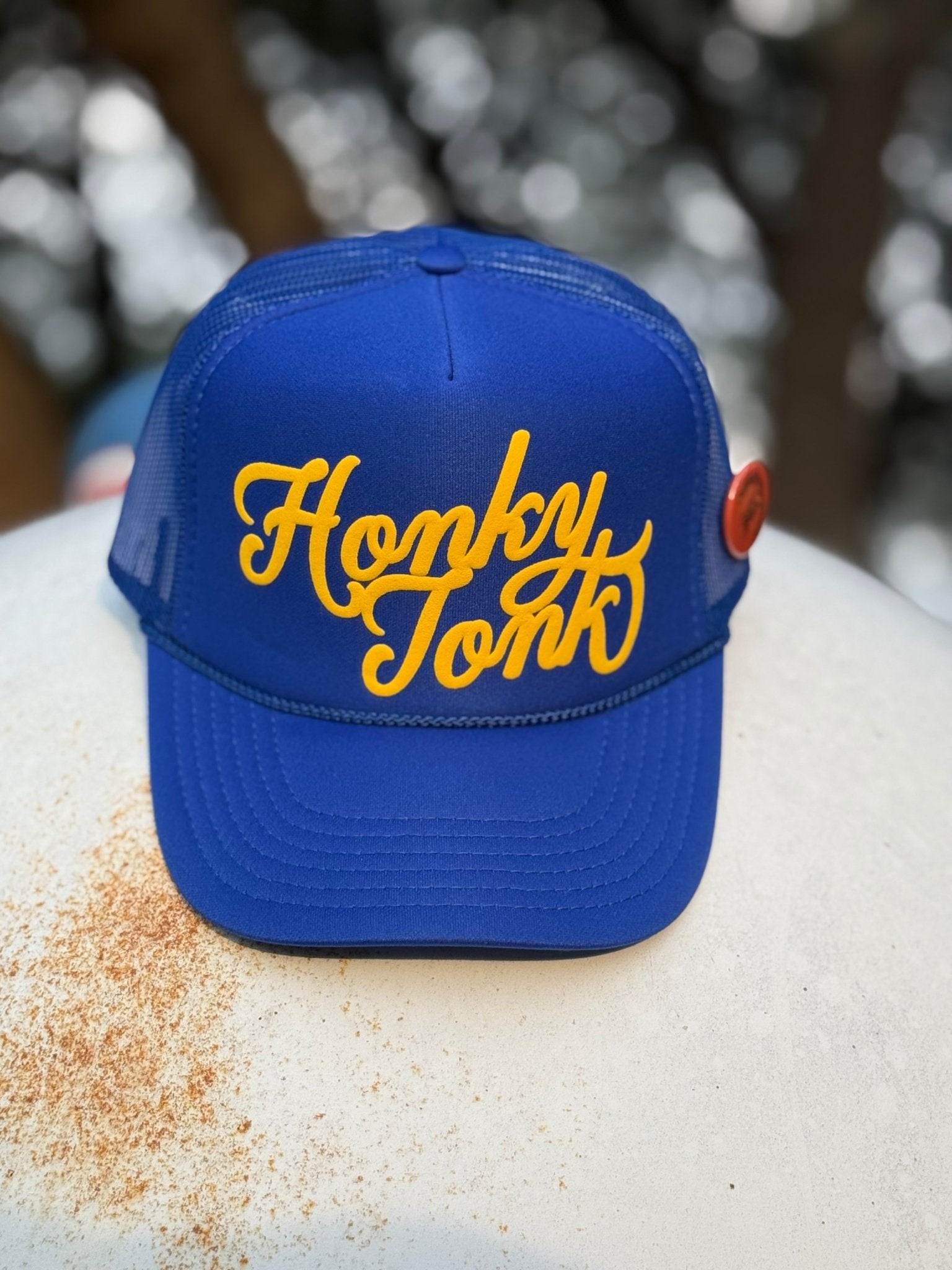 Honky Tonk Puff Print Trucker Hat