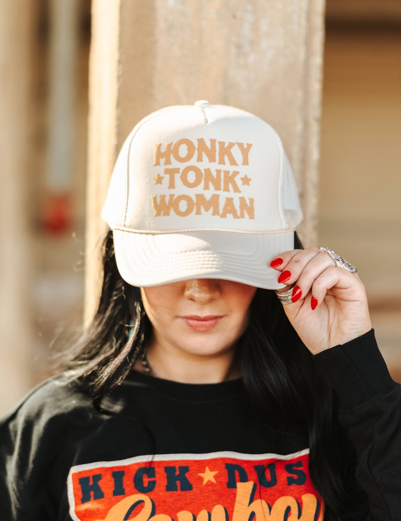Honky Tonk Woman Trucker Hat