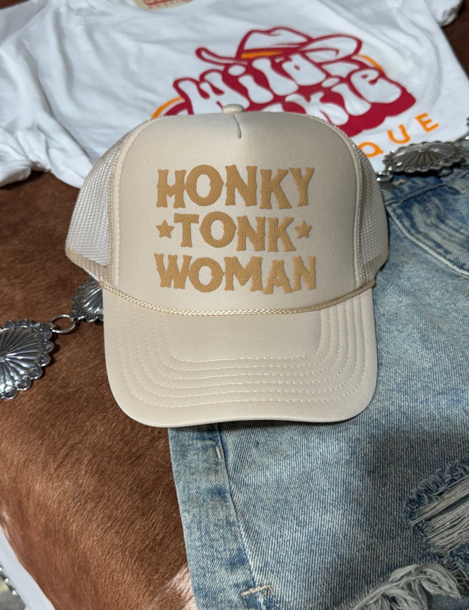Honky Tonk Woman Trucker Hat