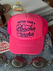 Hoochie Coochie Neon Pink Trucker HatNeon Pink