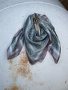 Horsebit Satin Scarf