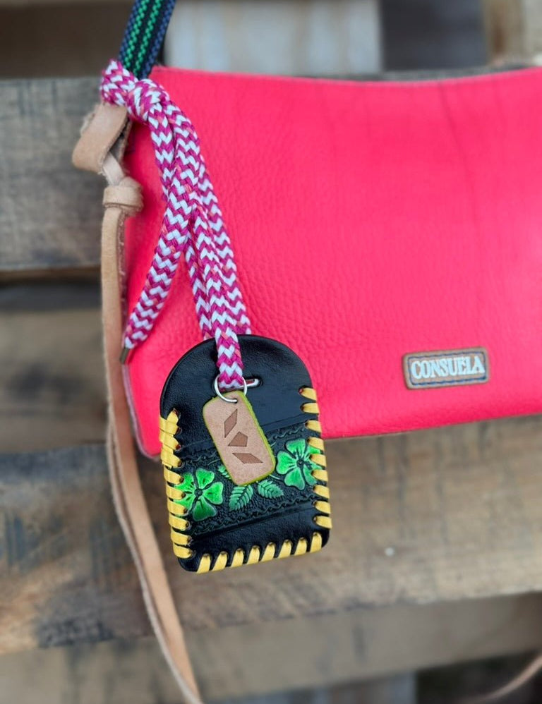 Hot Pink Consuela Crossbody Bag