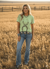 How Lucky Are We Graphic TeePistachioS