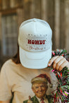 Howdy Christmas Trucker HatGrey