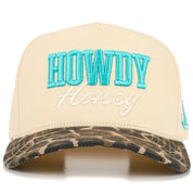 Howdy Honey Leopard Embroidered Trucker Hat