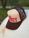 Howdy Honey Puff Print Trucker Hat