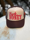 Howdy Honey Puff Print Trucker Hat
