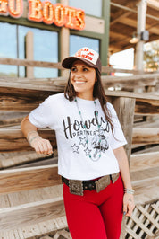 Howdy Partner Cowboy Graphic TeeS