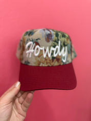 Howdy Tapestry Embroidered Trucker Hat