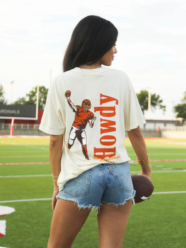 Howdy From Football Country Graphic Tee