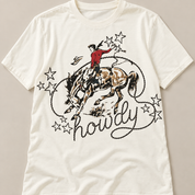 Cowboy Spirit Howdy Graphic Tee