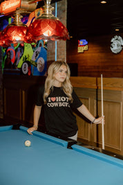 I Love Hot Cowboys Graphic TeeS