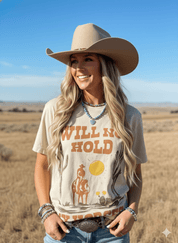 I Will Not Hold My Horses Graphic TeeCementS