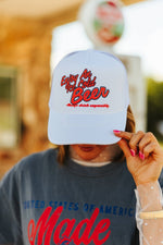 Iced Cold Beer Summer Trucker Hat