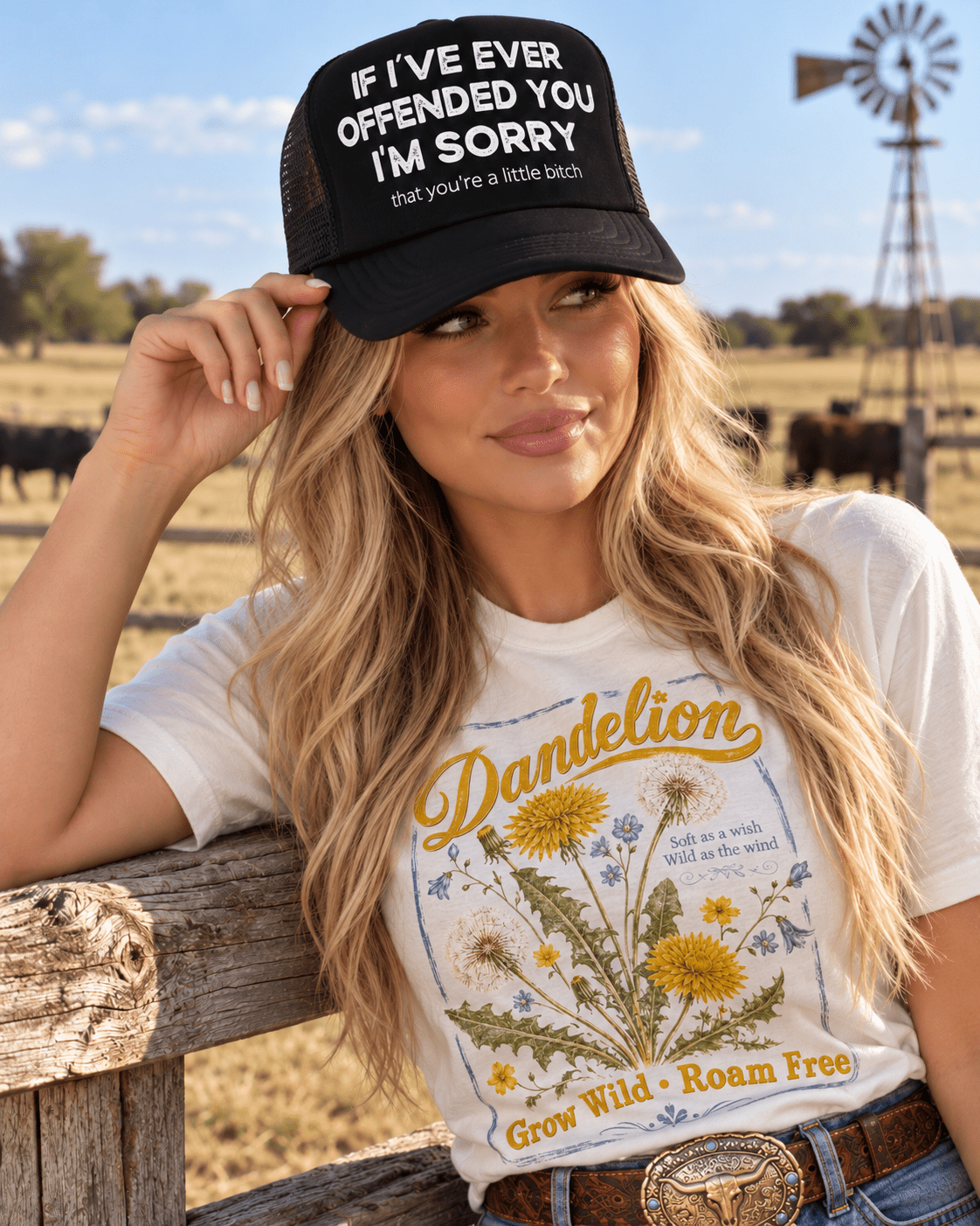 If I've Ever Offended You Trucker Hat