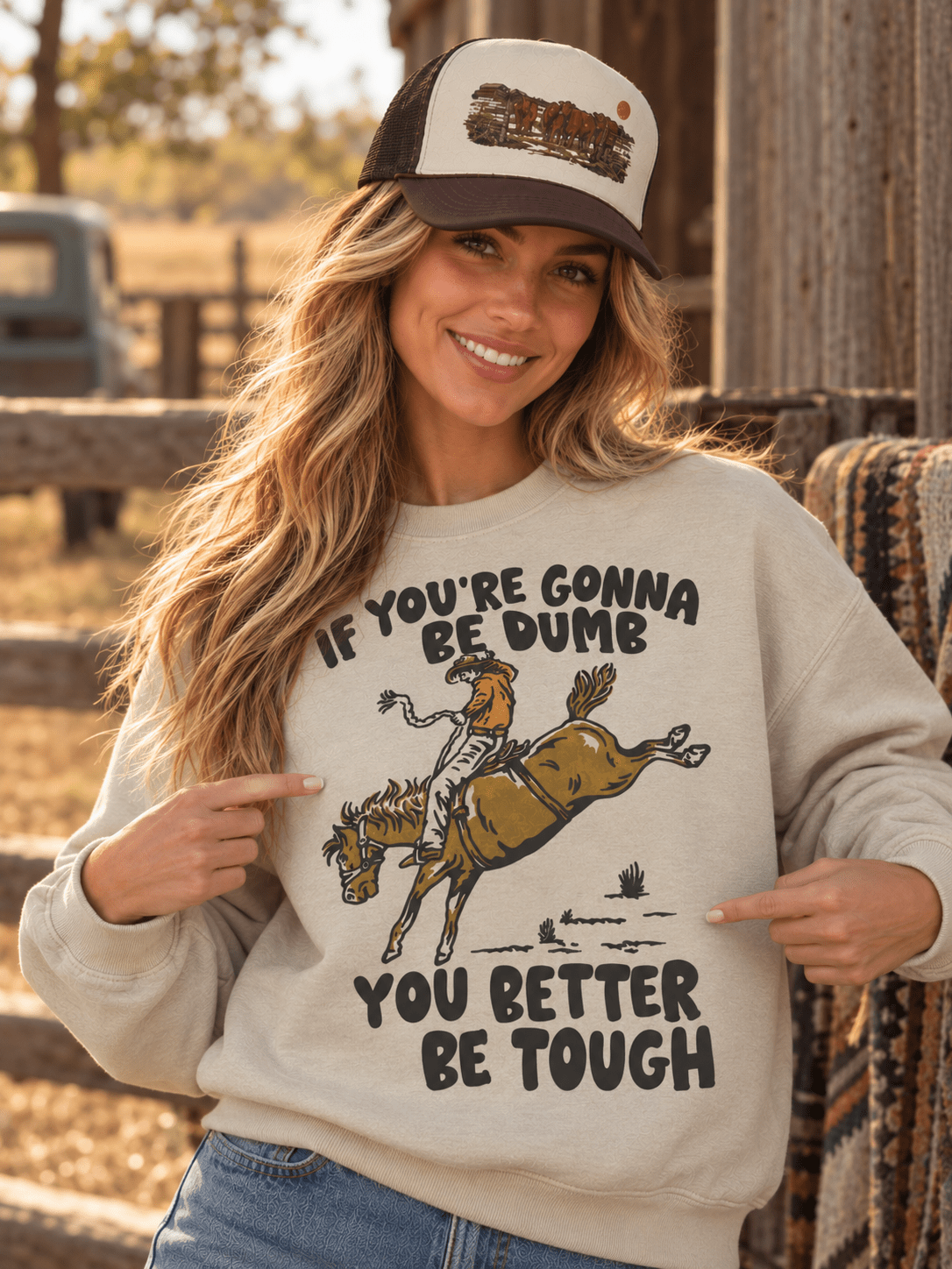 If You're Gonna Be Dumb Graphic SweatshirtSandS