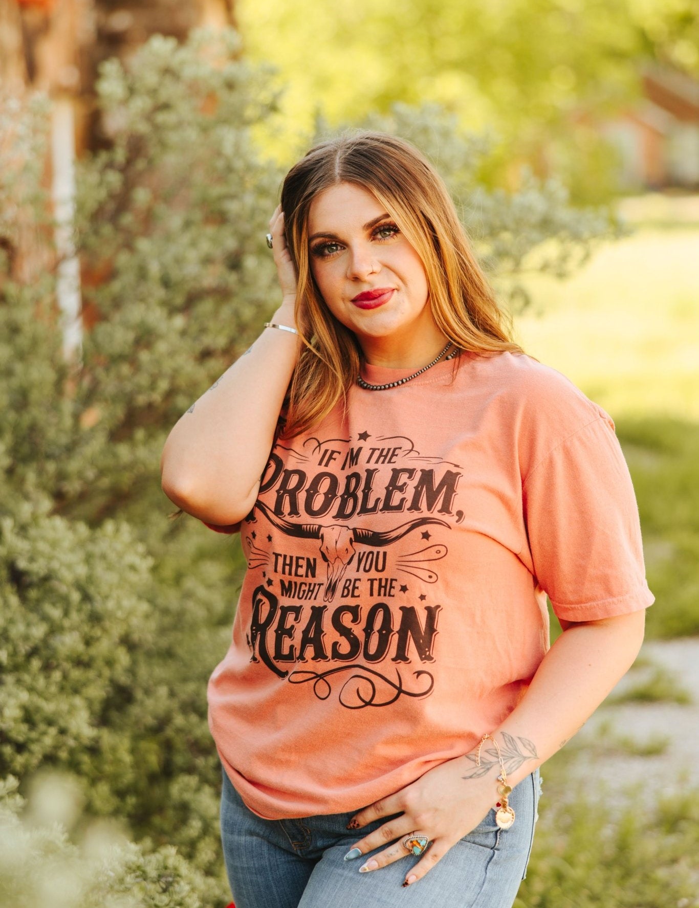I'm The Problem Graphic TeeTerracottaS