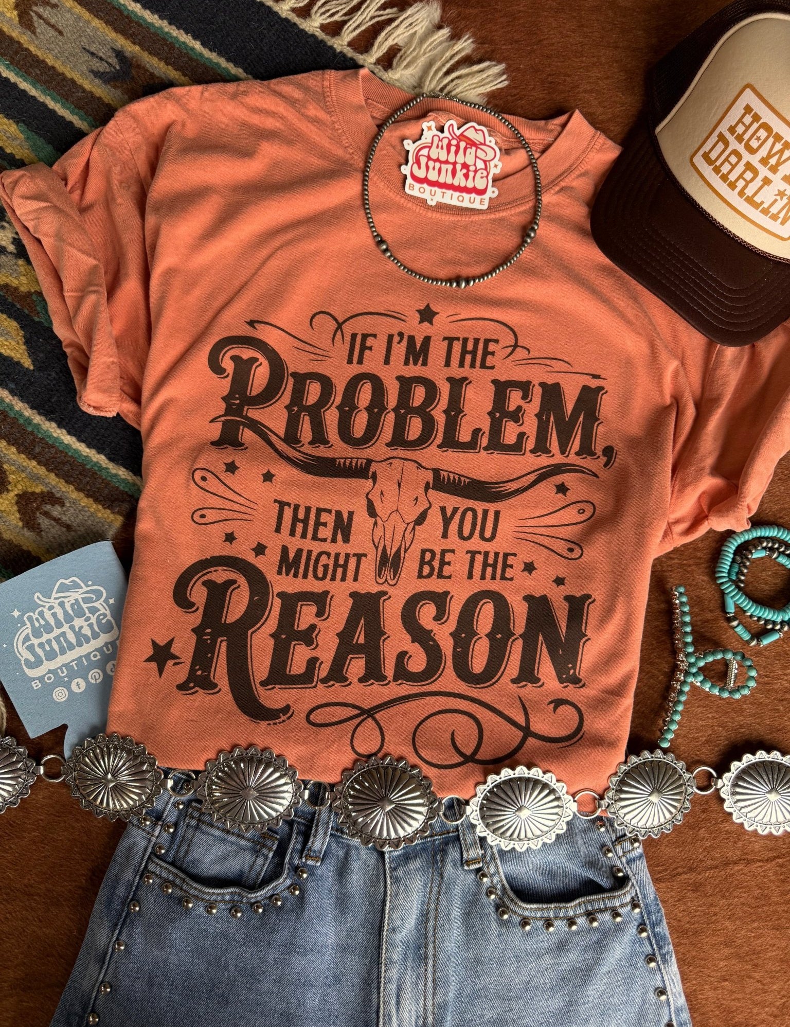 I'm The Problem Graphic TeeAdd tee color hereS