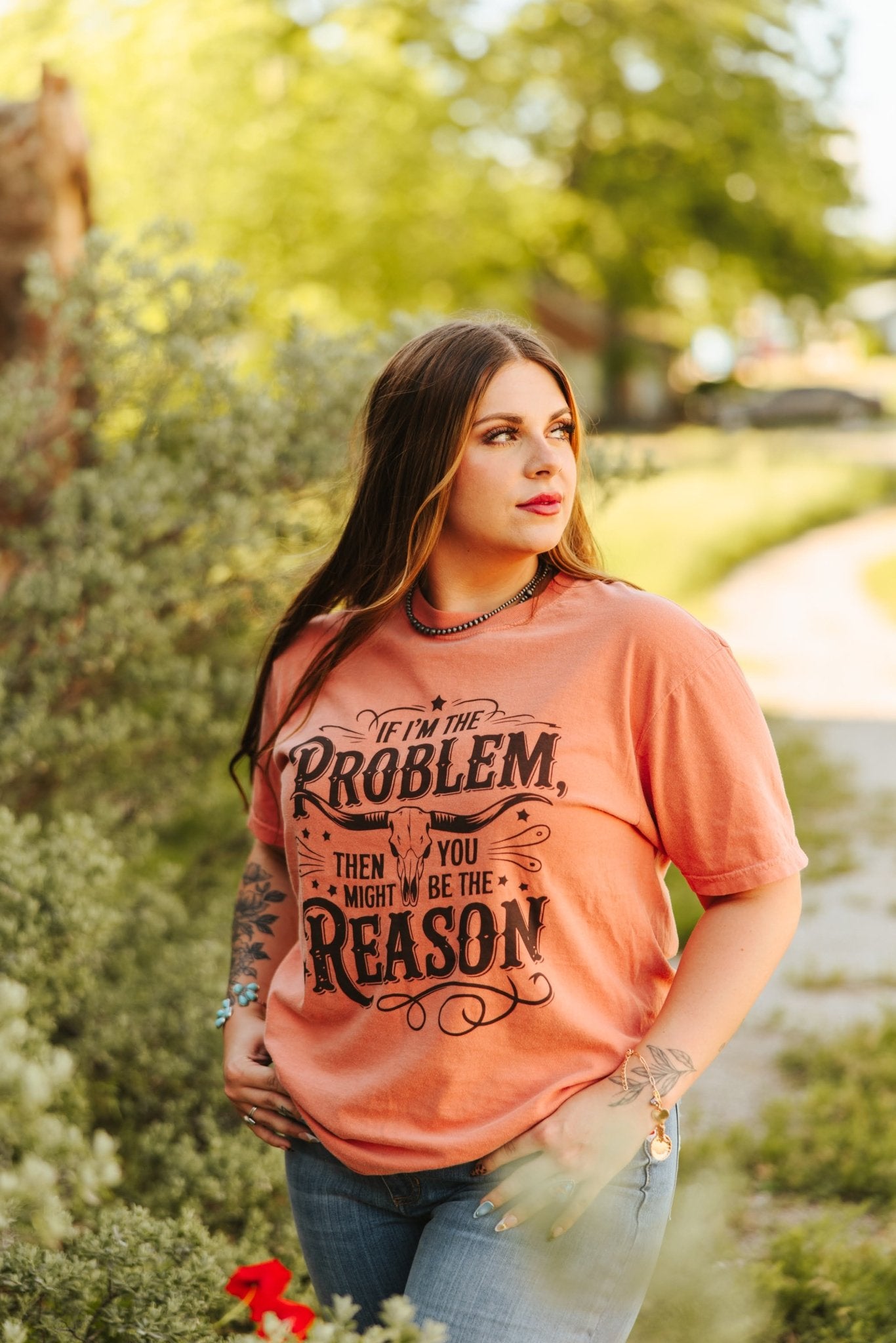 I'm The Problem Graphic TeeTerracottaS