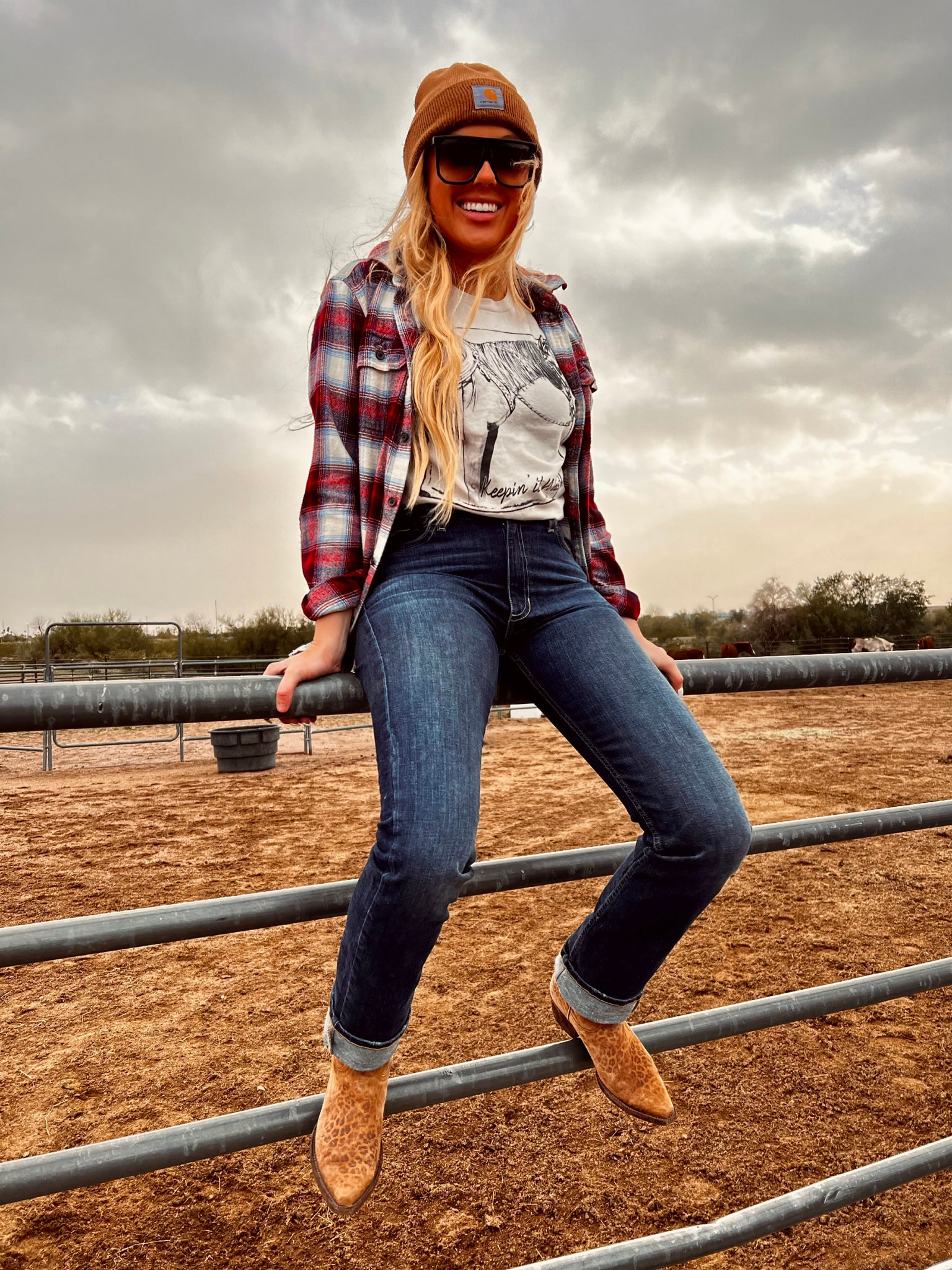 Keepin’ It Western Horse Graphic Tee