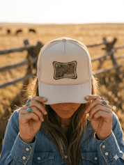It's Hunting Season Patch Trucker HatTan