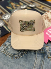 It's Hunting Season Patch Trucker HatTan