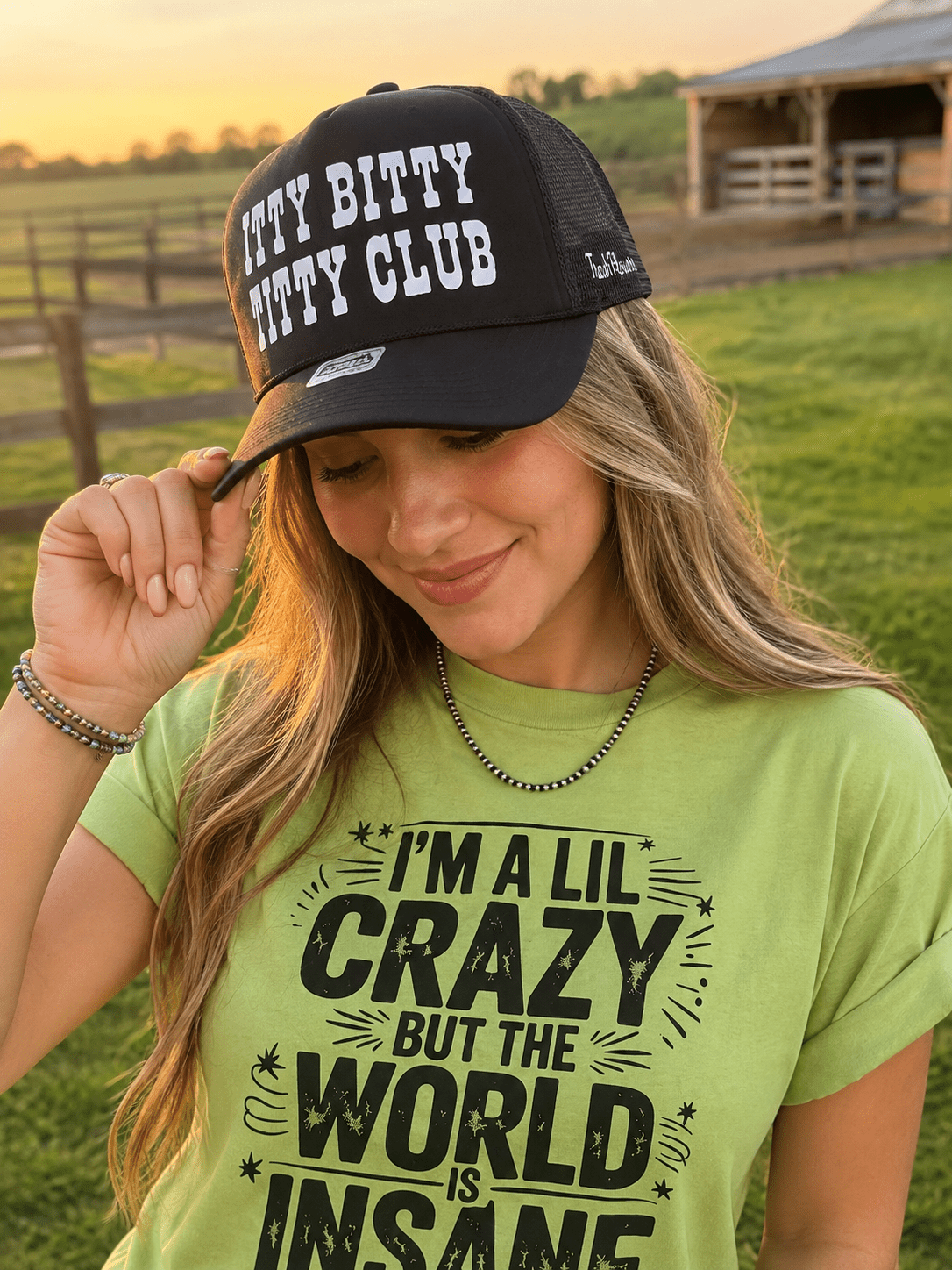 Itty Bitty Titty Club Trucker Hat