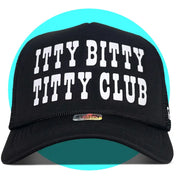 Itty Bitty Titty Club Trucker HatBlack