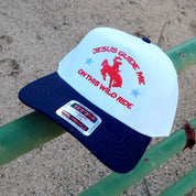 Jesus Guide Me Embroidered Trucker Hat