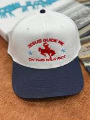 Jesus Guide Me Embroidered Trucker Hat