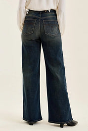 Judy Blue Lux Retro High-Rise Wide Leg Jeans0(24)