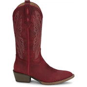 Justin Renie Red Western Boots - Sz 77